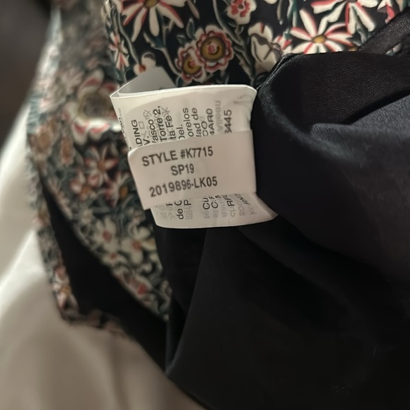 J Crew Tie-back tulip skirt in Liberty® floral Size 6 NWOT - Picture 6 of 6